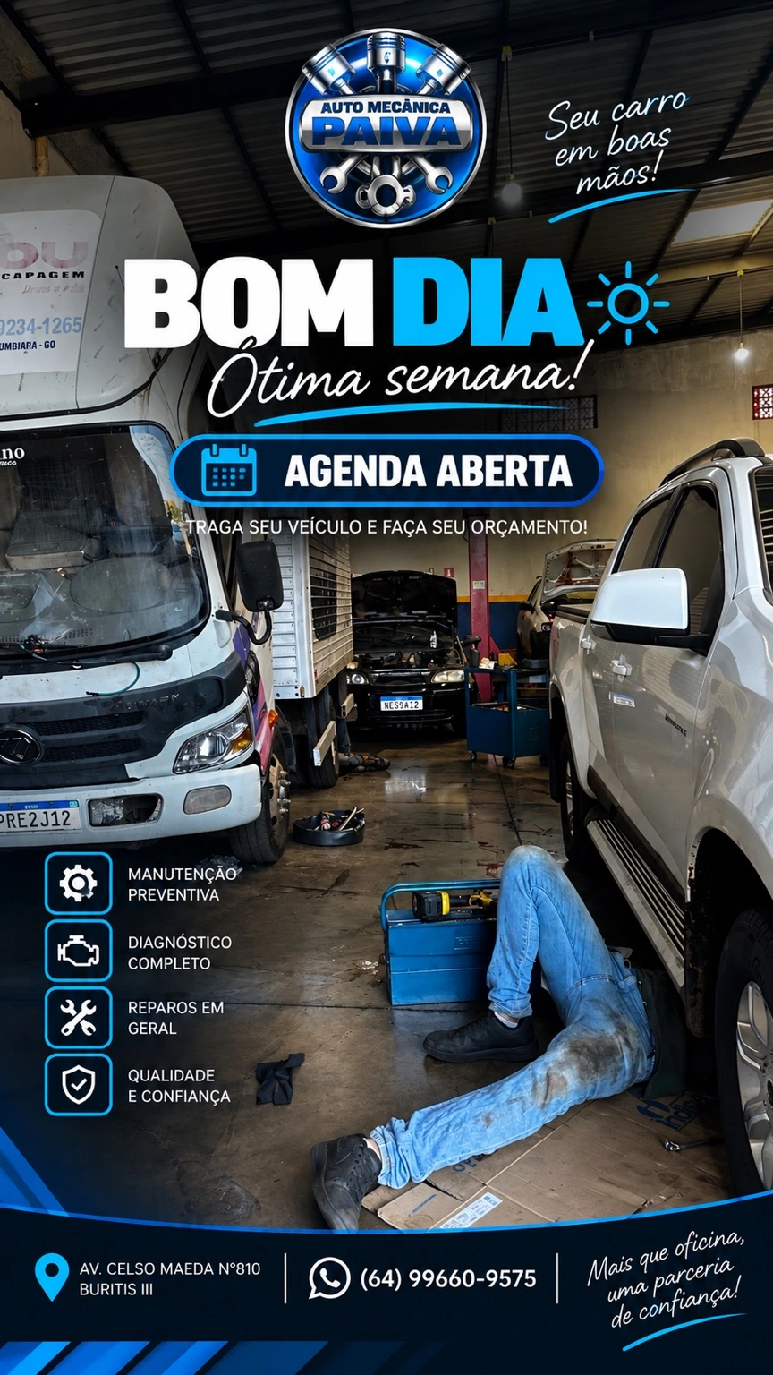 Auto Mecânica Paiva — Story institucional