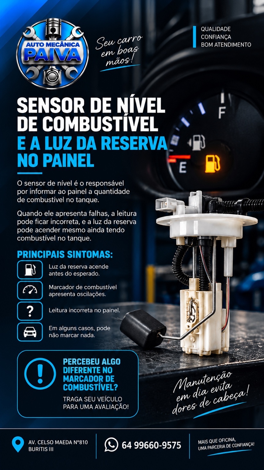 Auto Mecânica Paiva — Conteúdo educativo