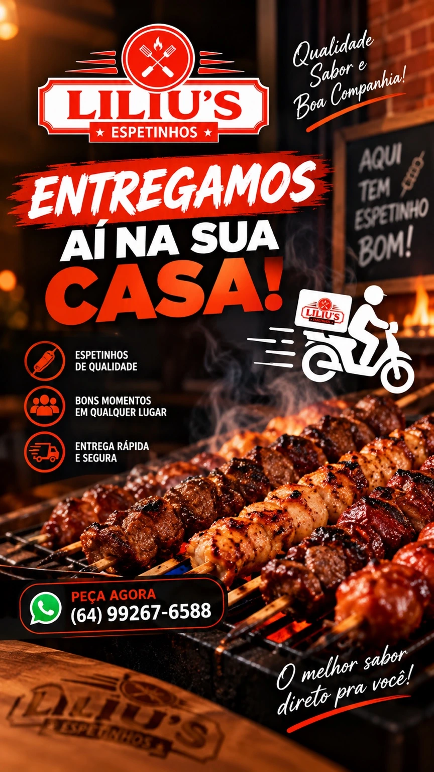 Liliu’s Espetinhos — Divulgação de entrega